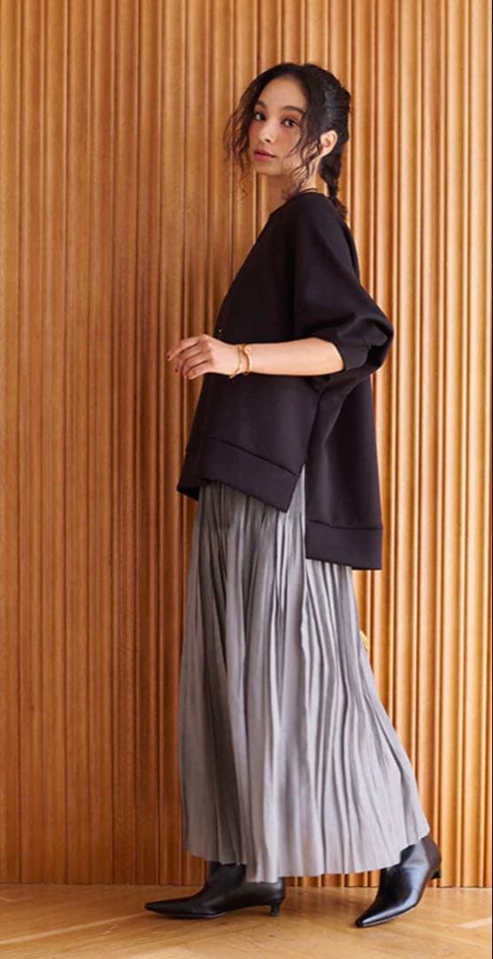 オアーノ　スウェットプルオーバー　ブラック　M