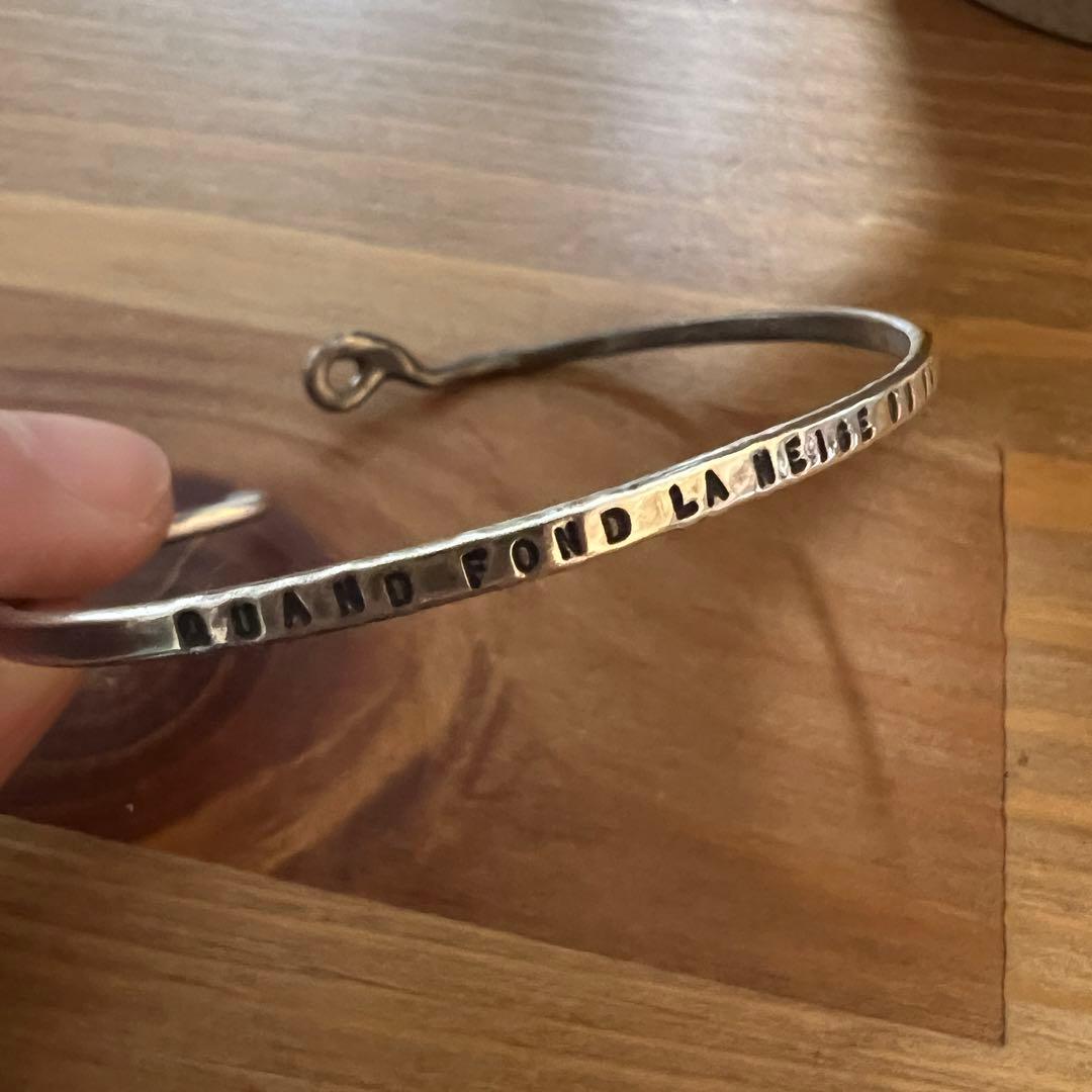 Serge Thoraval Quand fond... 雪解け ブレスレット