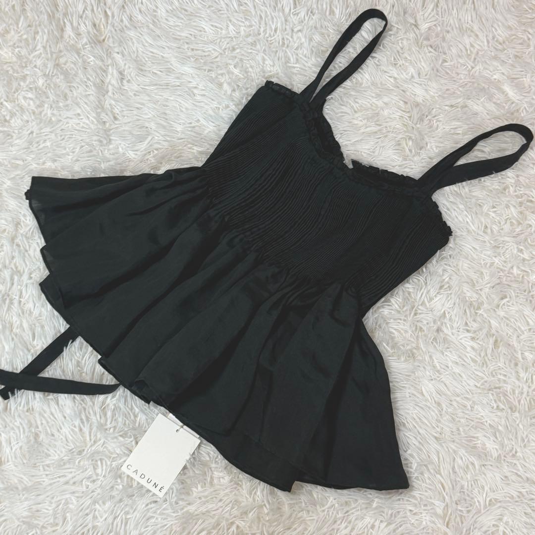 【新品】アルページュストーリー 川上桃子さんコラボ キャミ チュニック ブラック