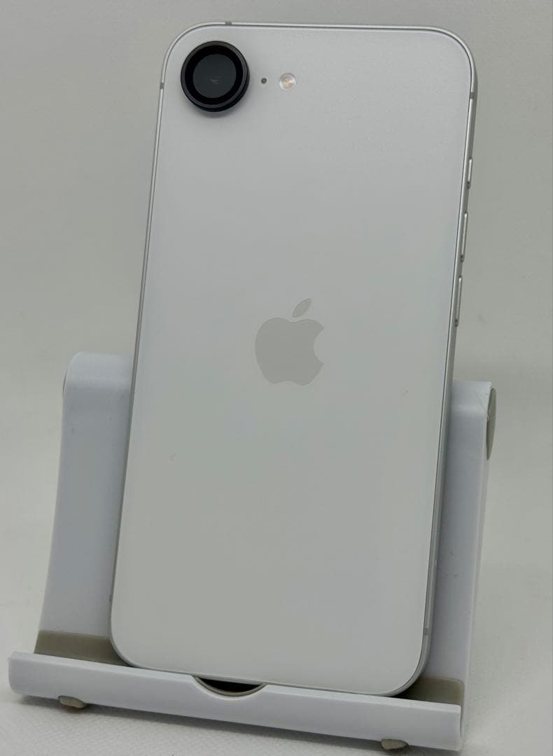 iPhone 16e 128GB ホワイト バッテリー最大容量100%