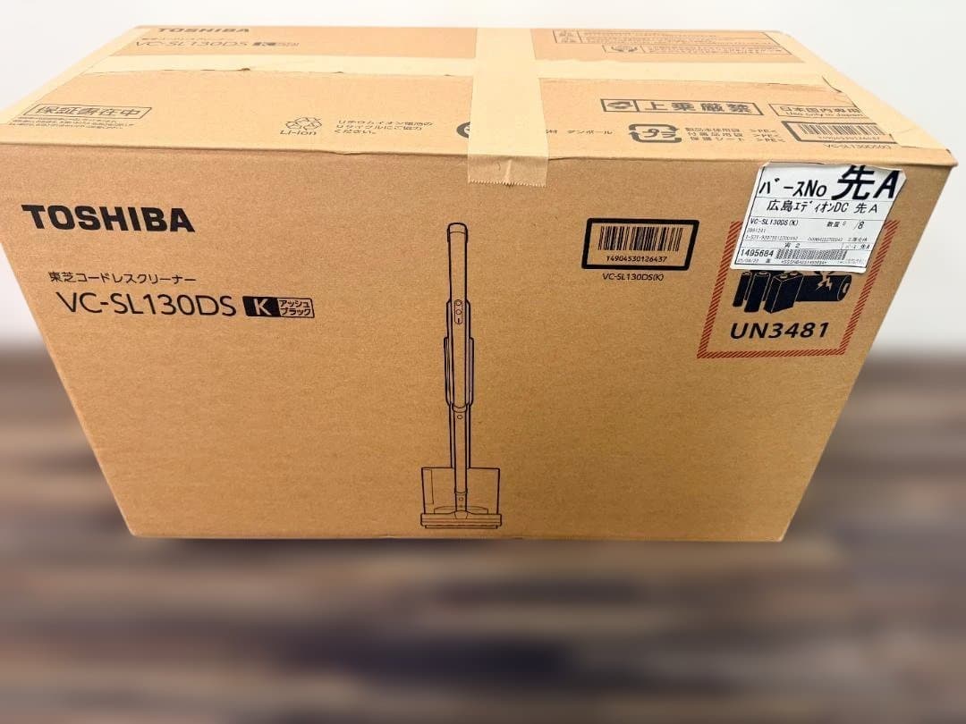 素*ダ様 【美品】東芝 コードレスクリーナー VC-SL130DS(K) F24