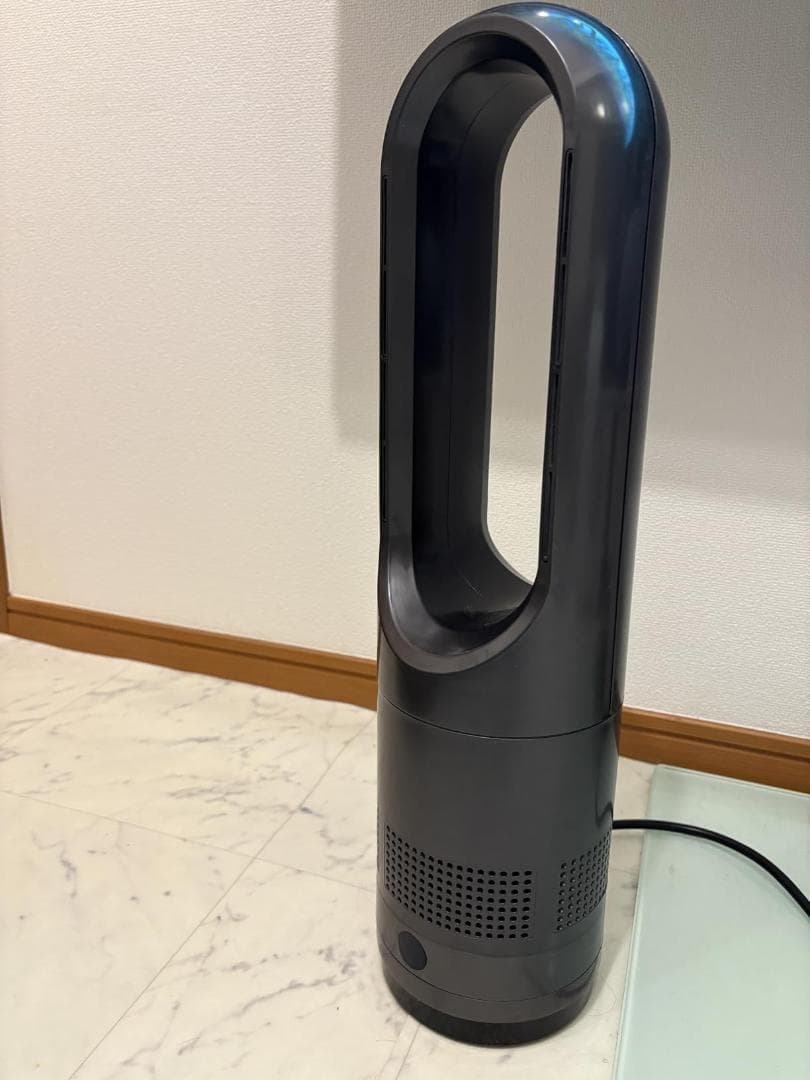 セラミックヒーター タワーファン ファンヒーター スリム扇風機【冷暖両用＆羽根*