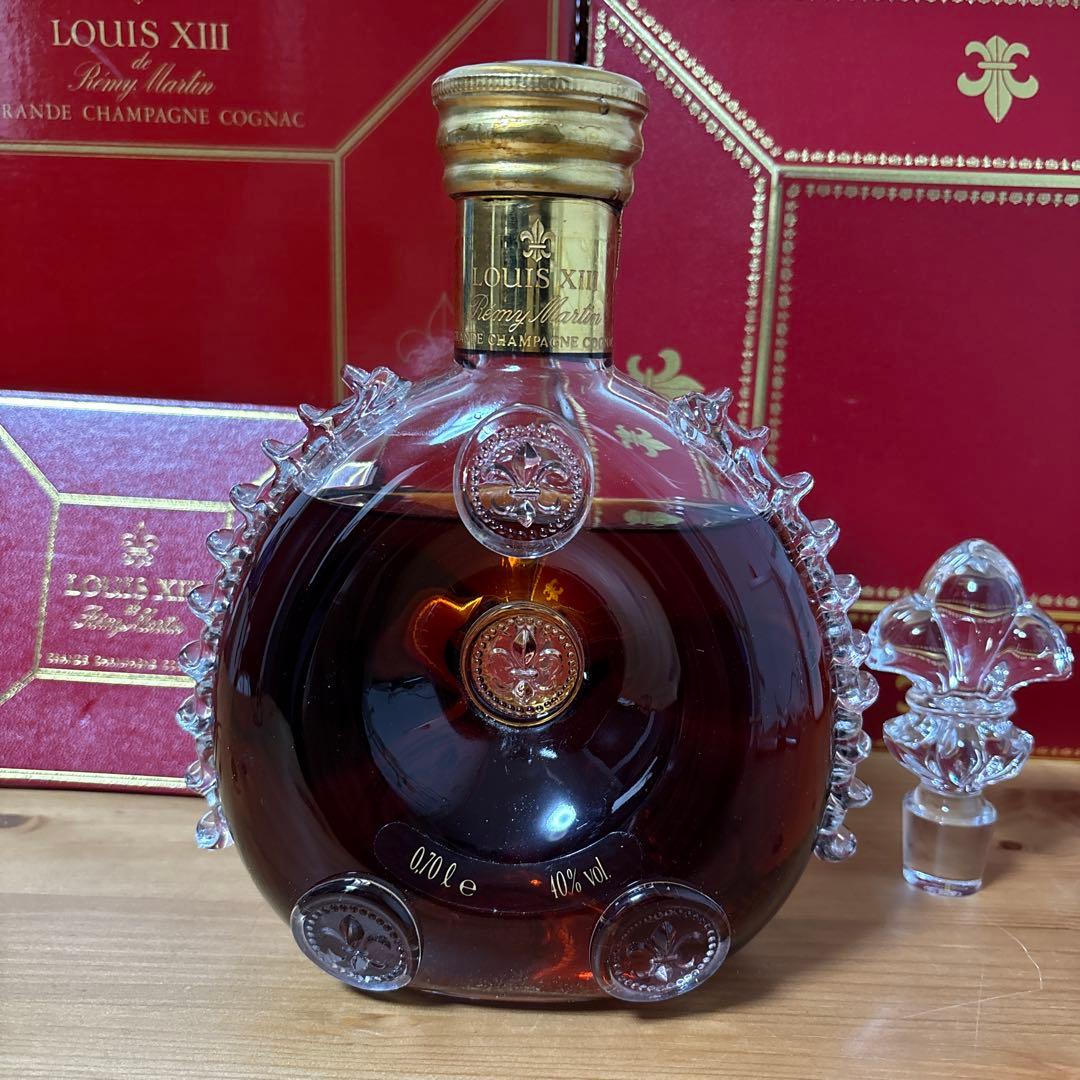 ルイ13世 レミーマルタン コニャック 金キャップ 700ml 未開栓 箱付き⑶