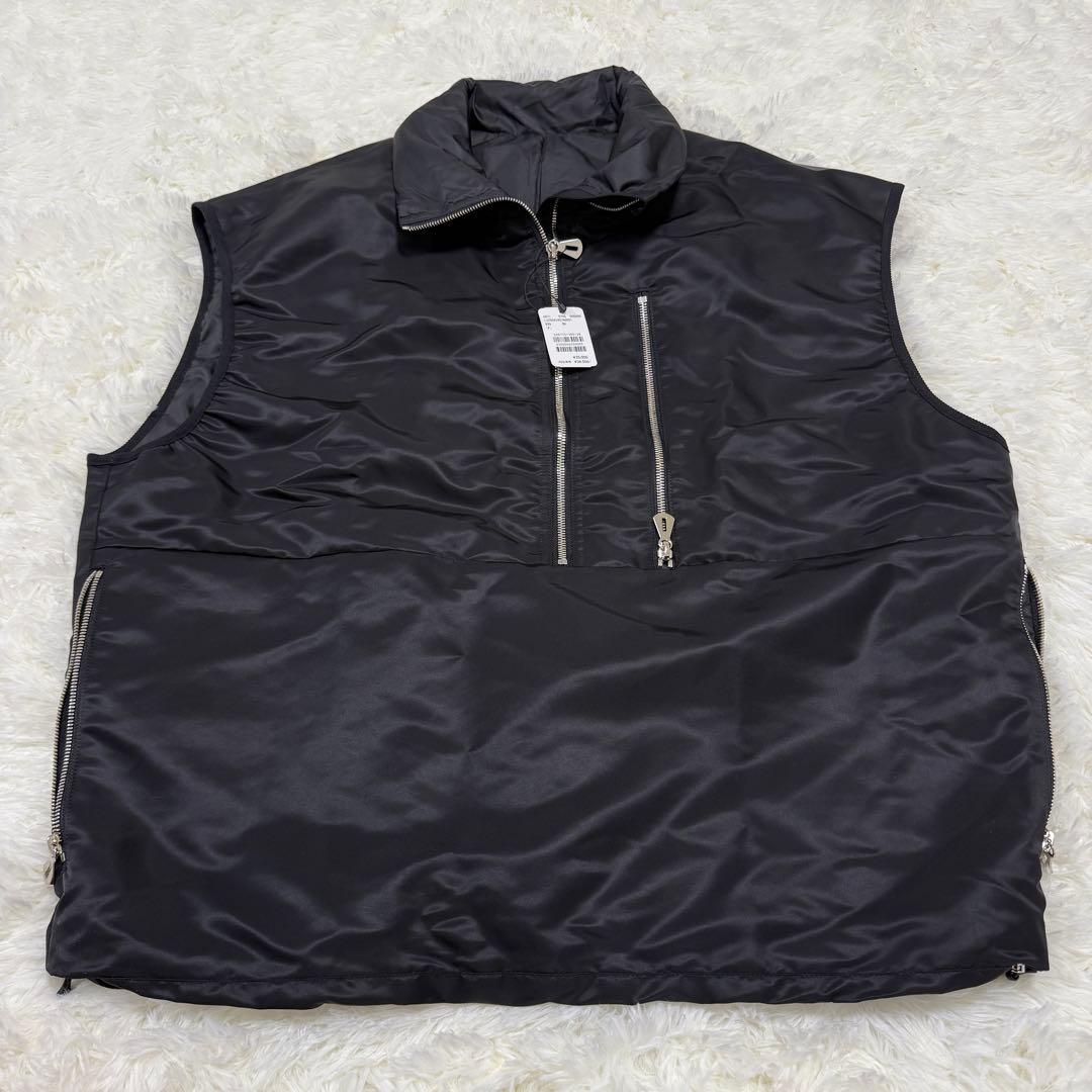 【未使用タグ付き】ITTI lui’s コラボ別注　パファーベスト　黒