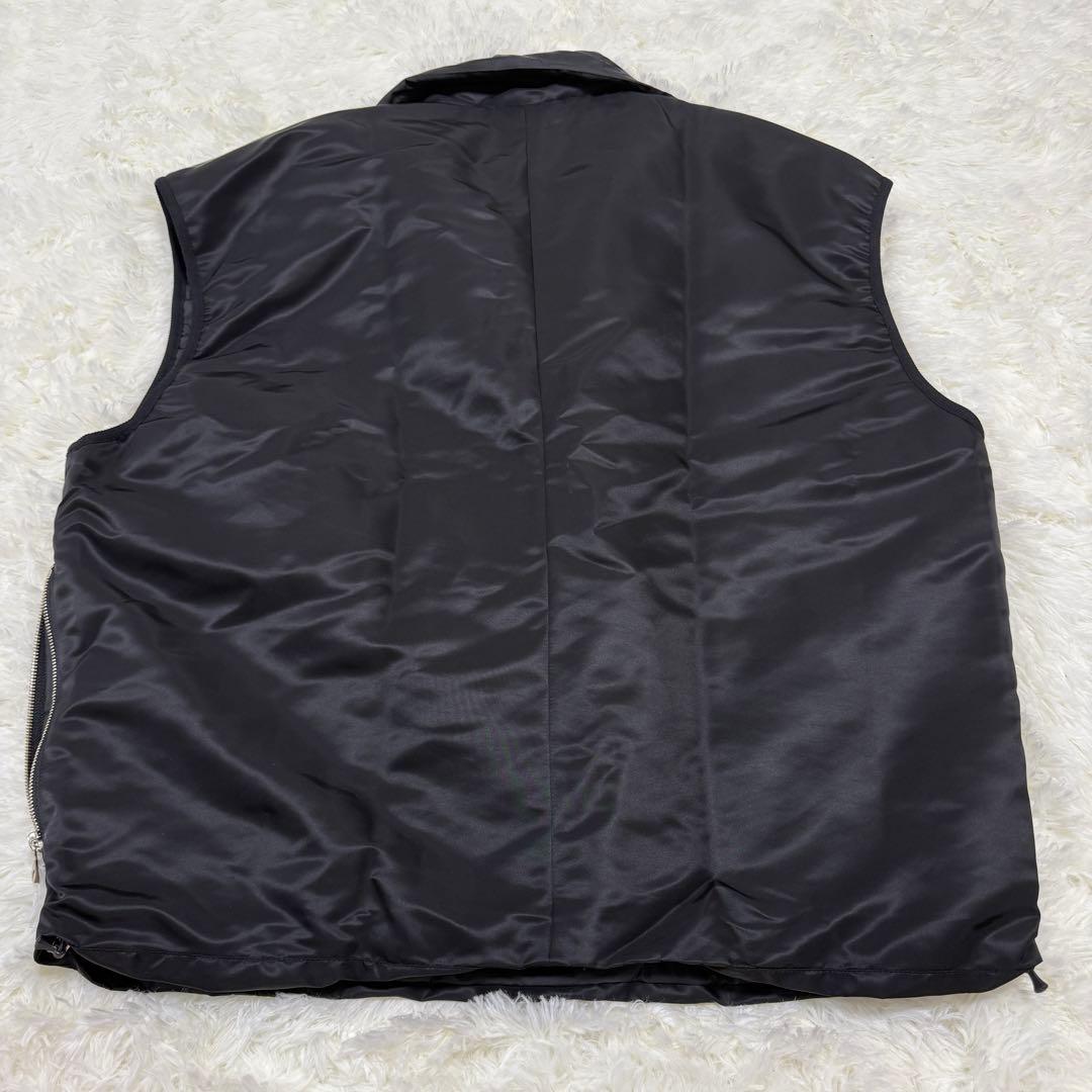 【未使用タグ付き】ITTI lui’s コラボ別注　パファーベスト　黒