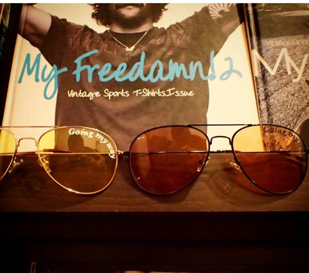 NSH サングラス goingmyway ティアドロップ　レイバン　初期モデル