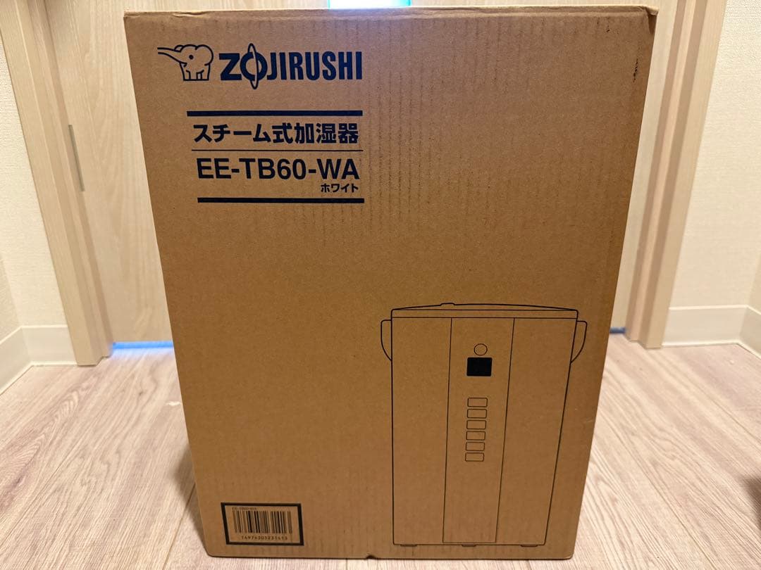 【新品未開封】EE-TB60-WA 加湿器 象印