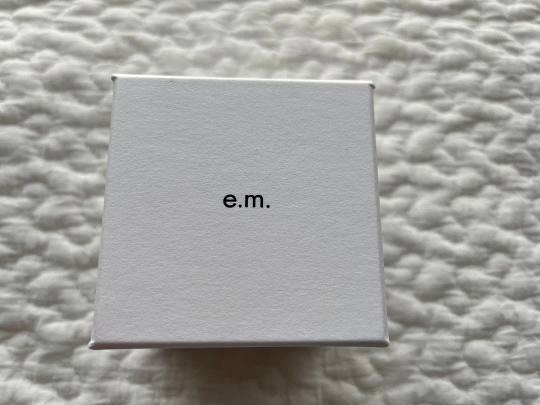 e.m.ピアス　3点セット　花　パール　美品　ビンテージ