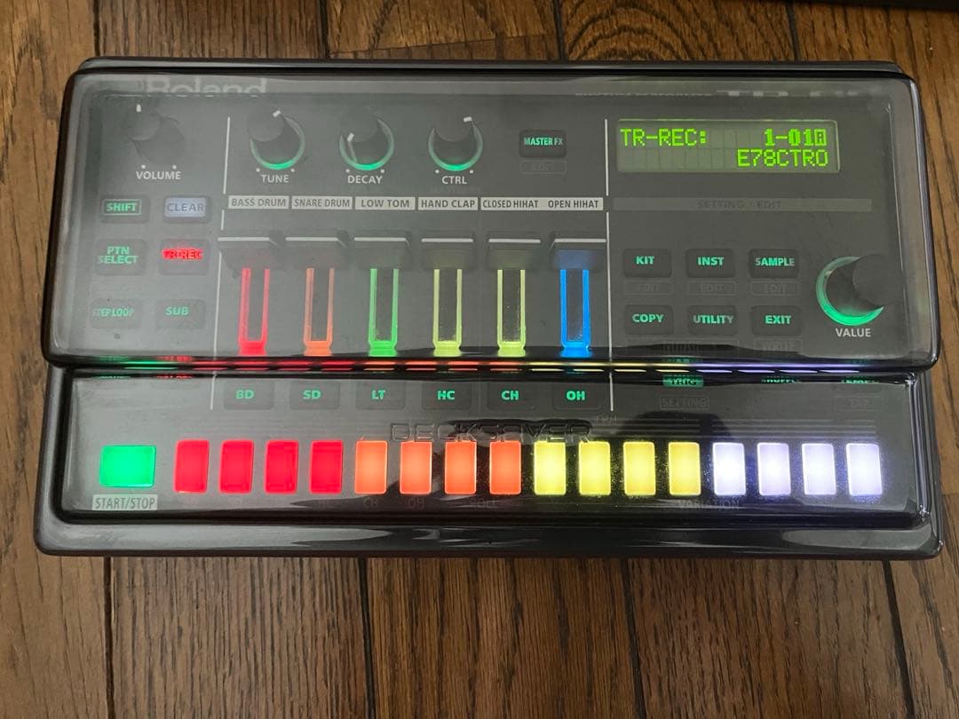 Roland TR-6S デッキセーバー付き
