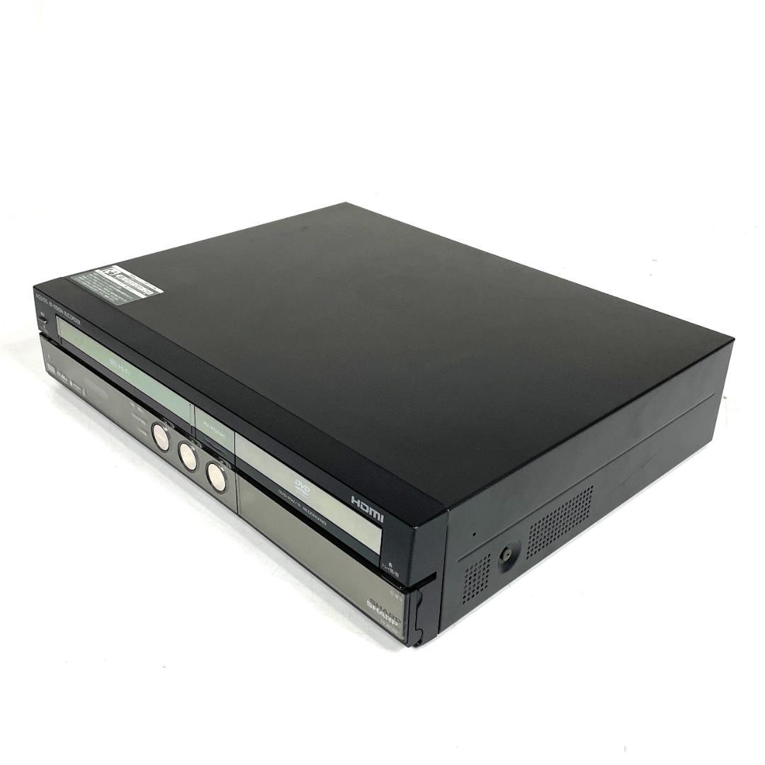 シャープ DV-ACV52 HDD搭載 VHS DVDレコーダー 2010年製
