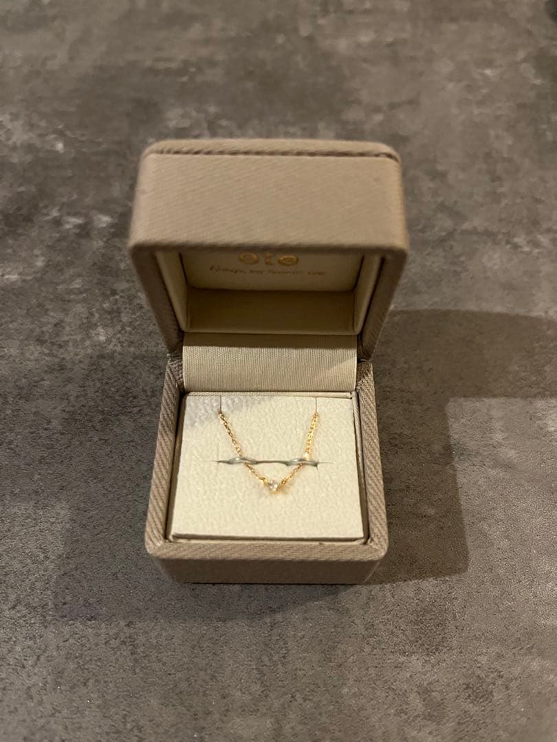 ★新品【ete】ダイヤモンドネックレス