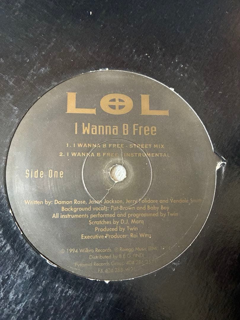 洋楽 L.O.L / I Wanna B Free