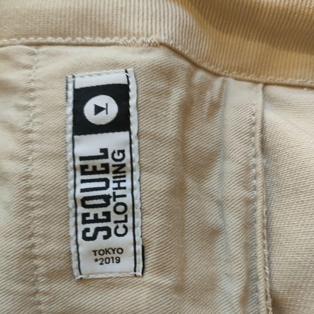 サイズM ベージュ チノパン SEQUEL TYPE-XFシークエル