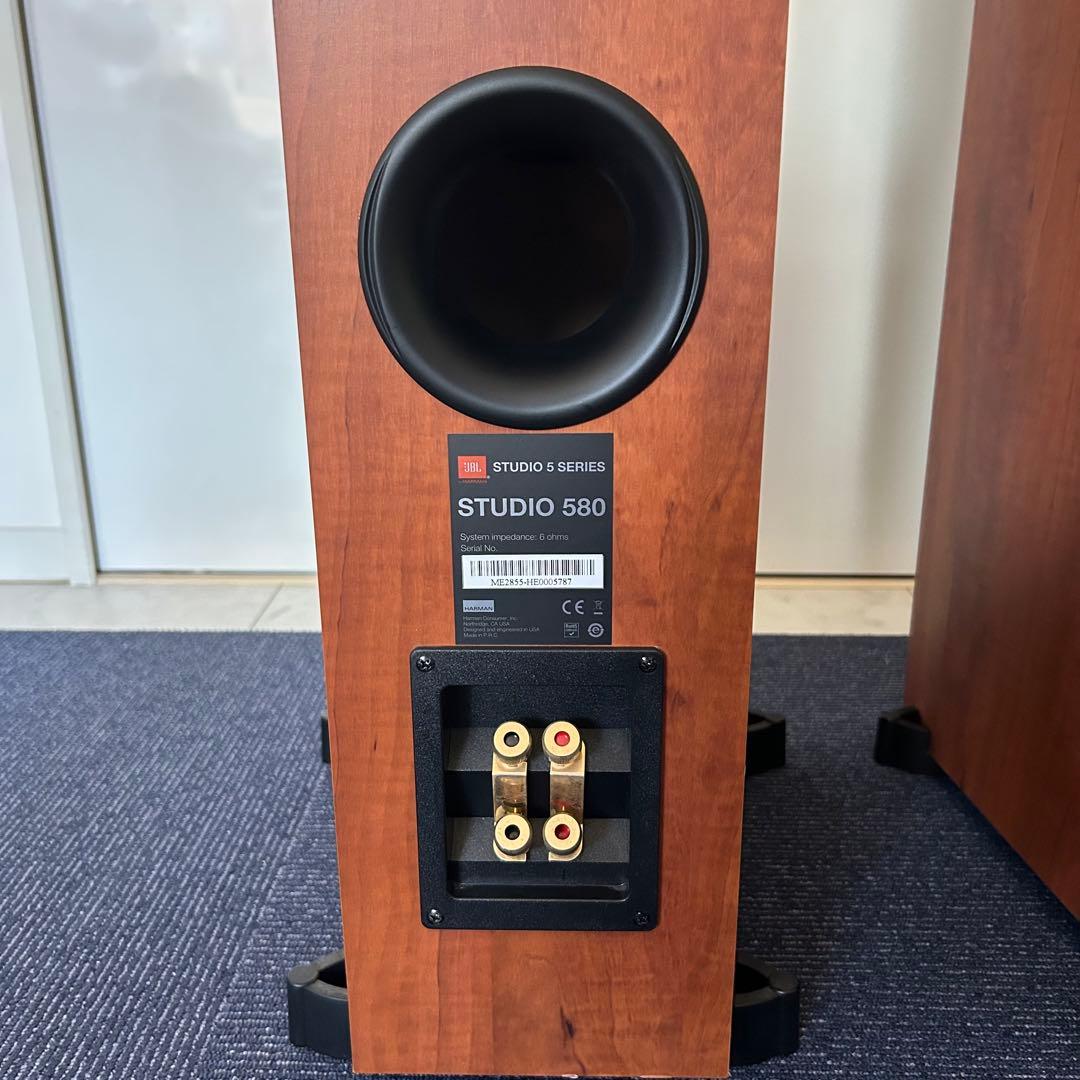 激レアJBL極美品STUDIO 5 SERIES 580 2本セットの1本