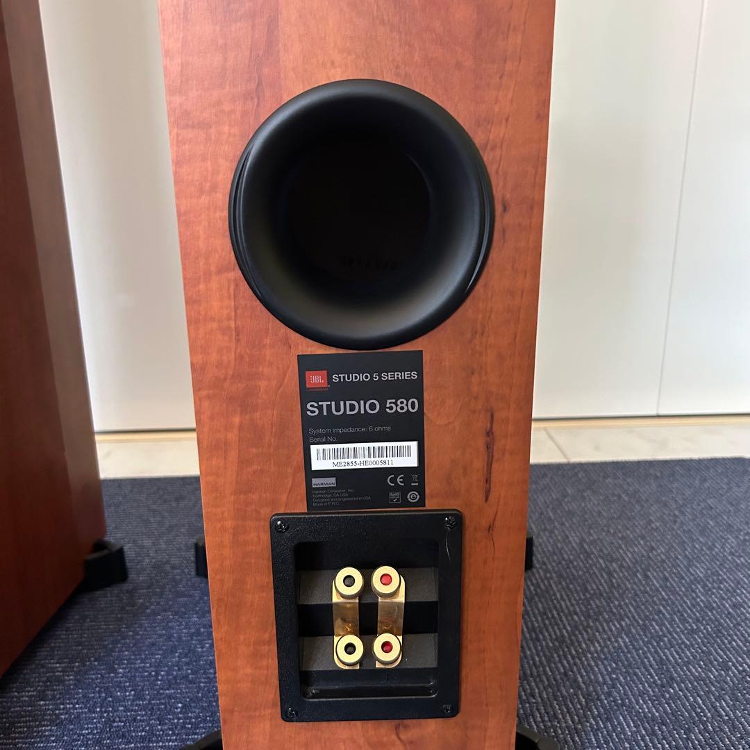 激レアJBL極美品STUDIO 5 SERIES 580 2本セットの1本