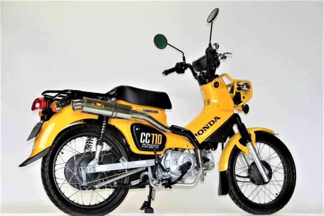 リピーター様Realize ホンダ クロスカブ110 　アップタイプマフラー