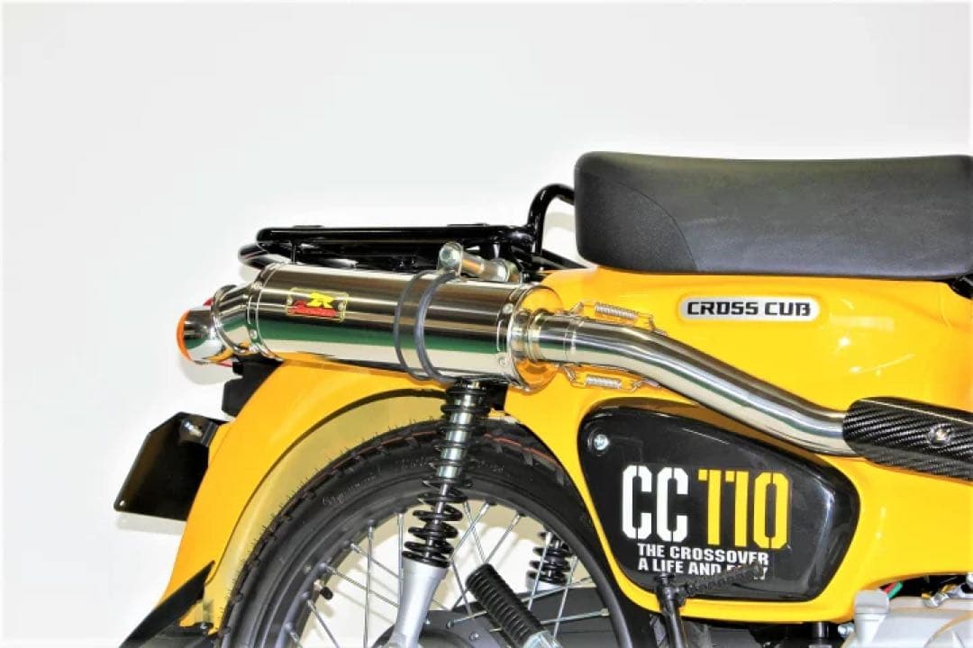 リピーター様Realize ホンダ クロスカブ110 　アップタイプマフラー