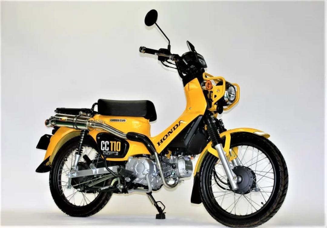 リピーター様Realize ホンダ クロスカブ110 　アップタイプマフラー