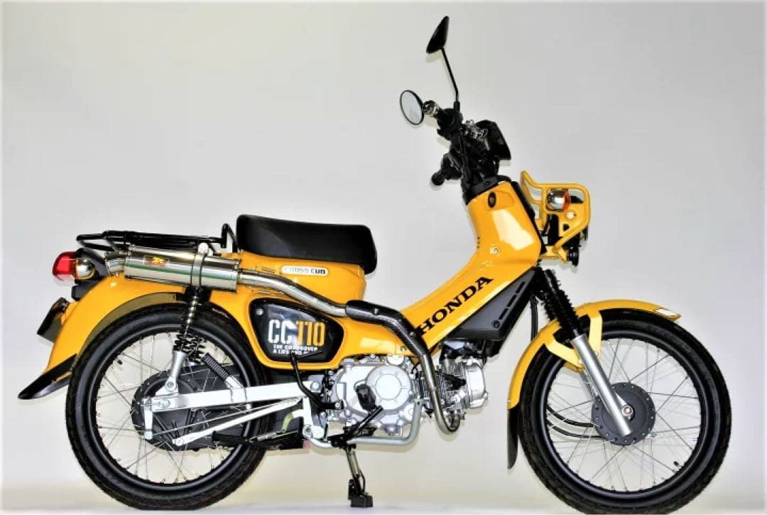 リピーター様Realize ホンダ クロスカブ110 　アップタイプマフラー