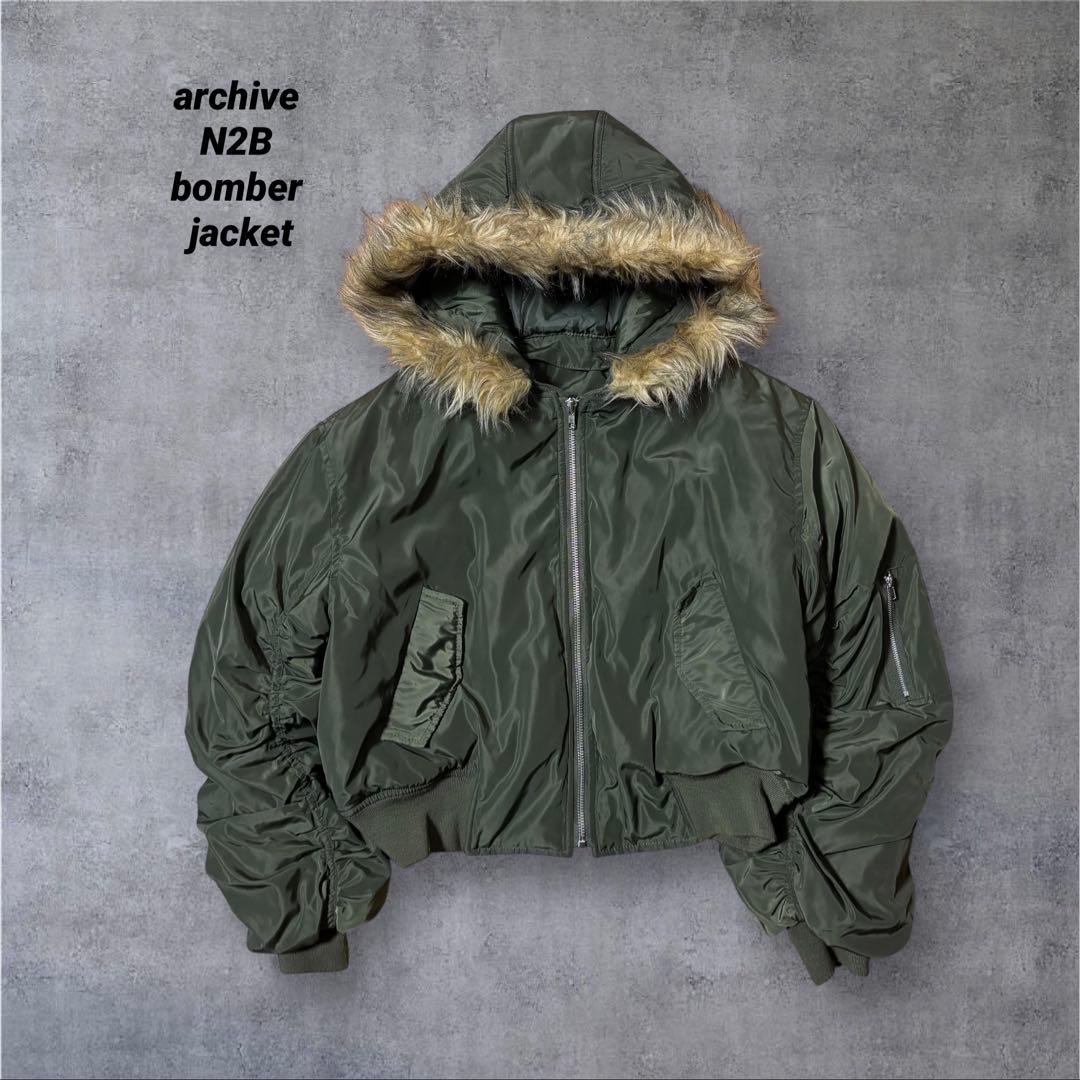 ジャケット・アウター archive N2B type bomber jacket y2k