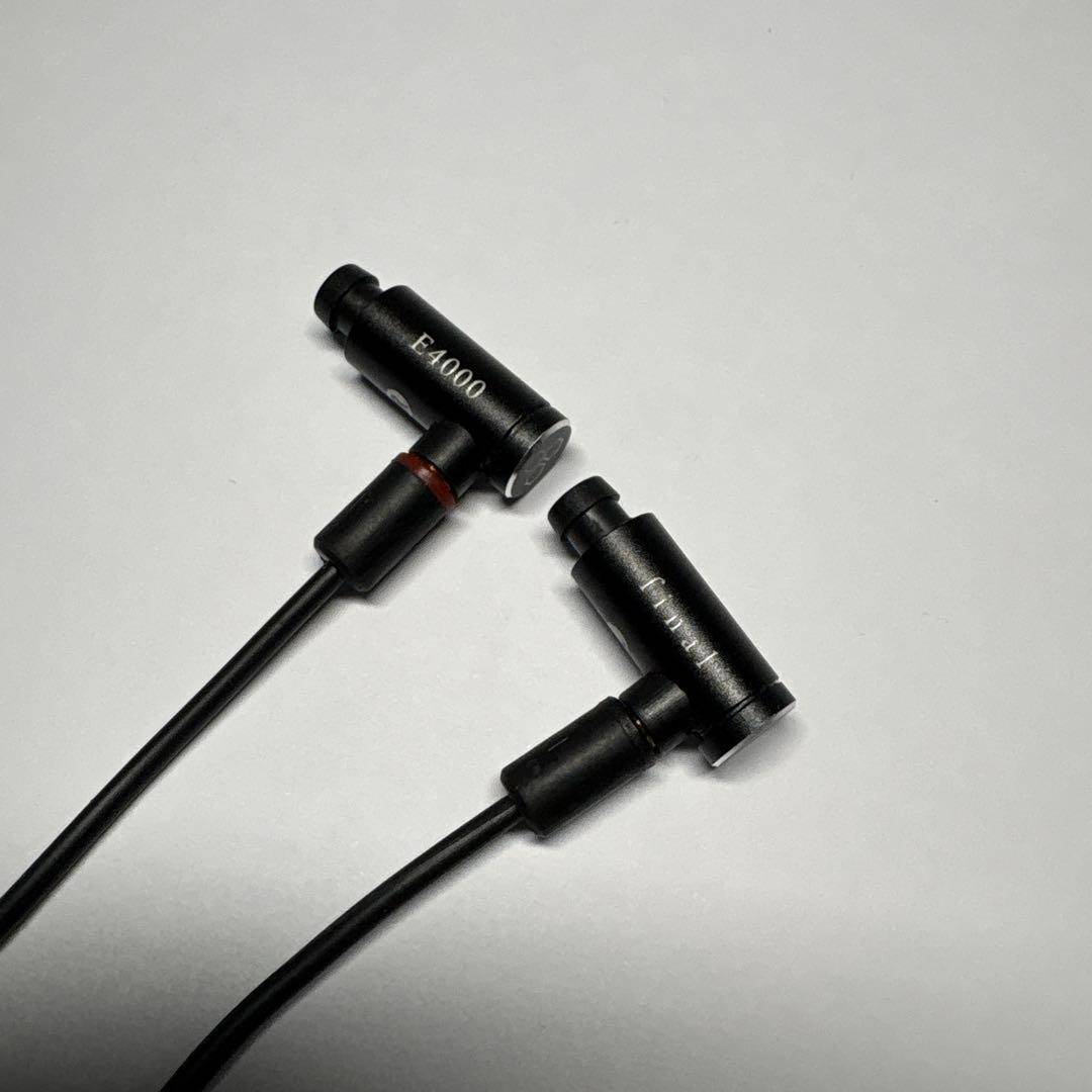 final E4000 ブラック 有線イヤホン