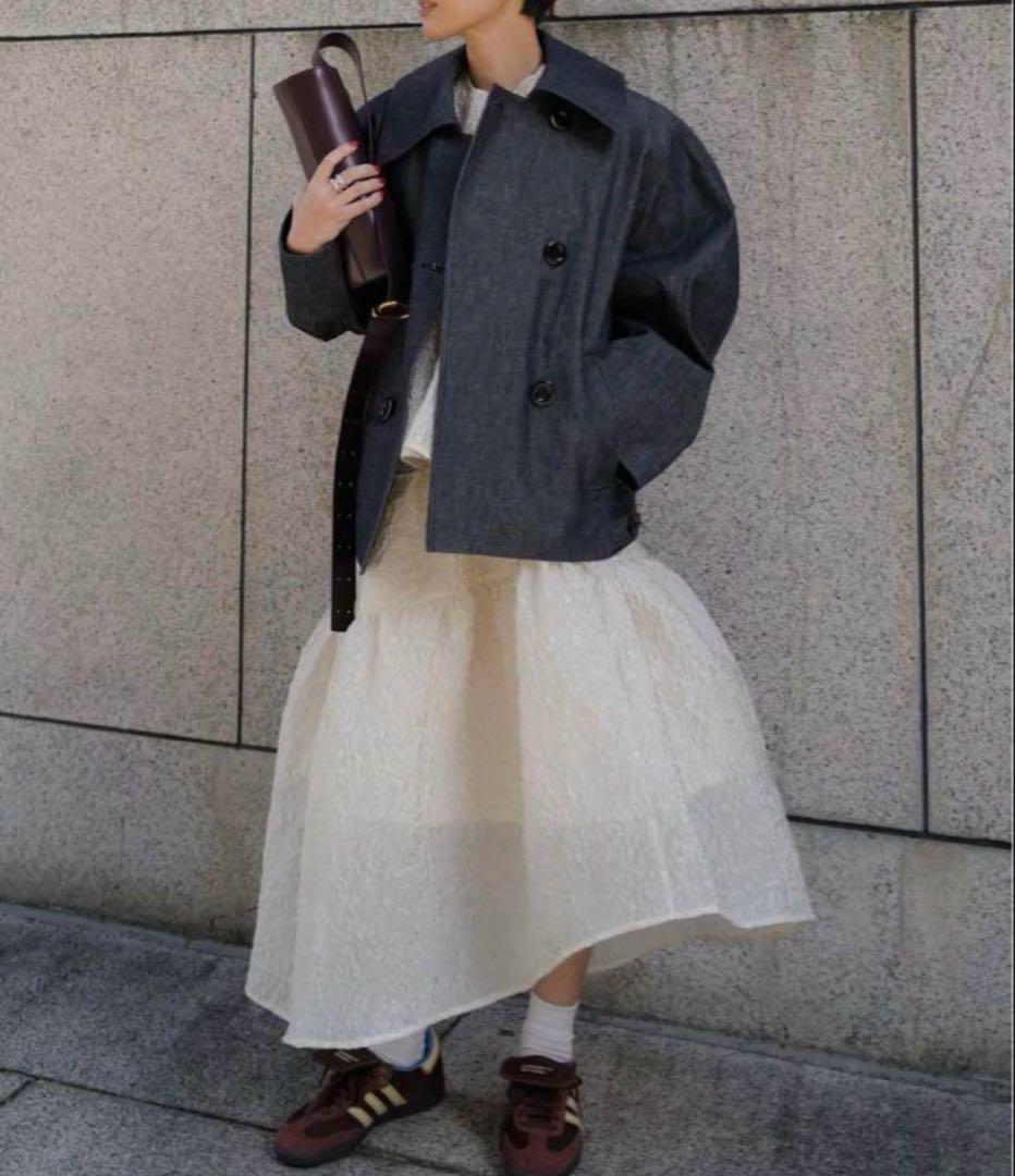 machatt デニムフォルムジャケット　デニム　ジャケット　Gジャン