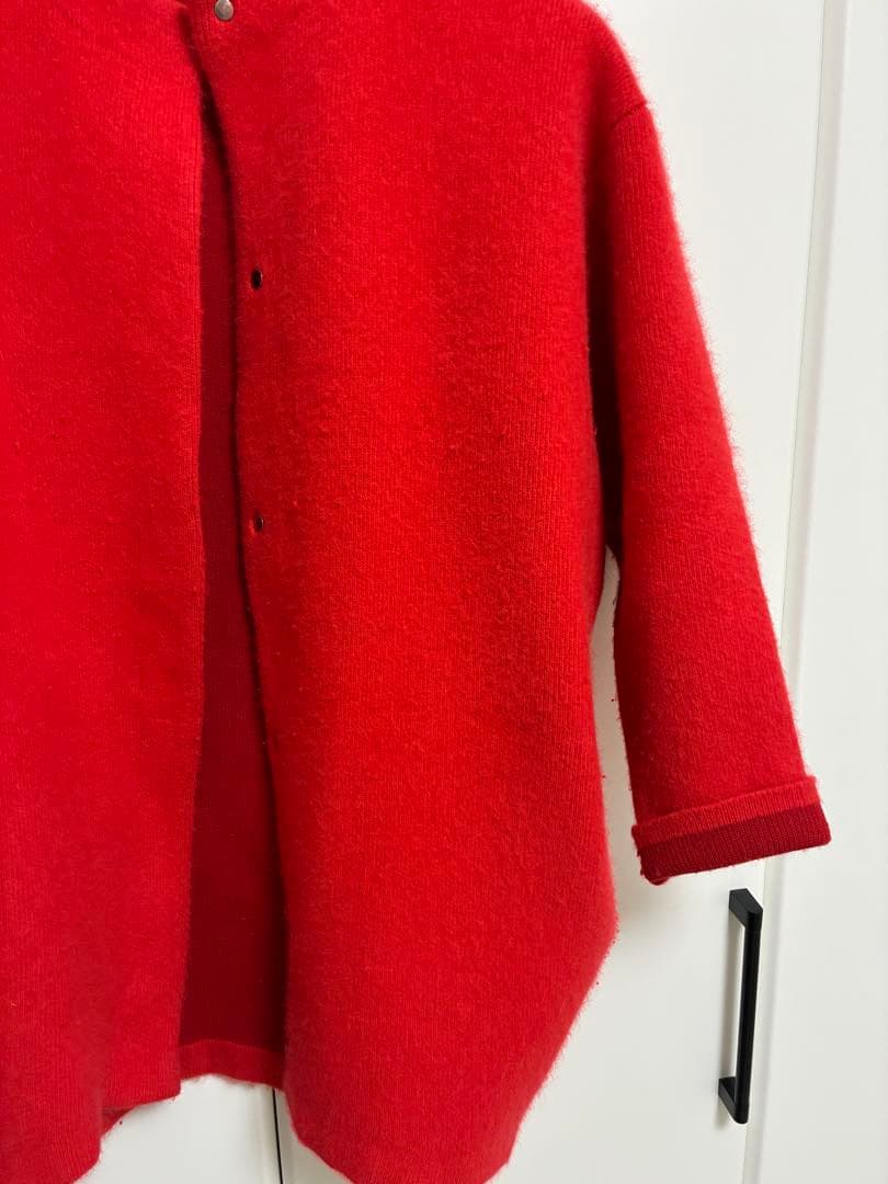 エレンディークRED 【elendeek】ラクーンカーディガン　サイズ01