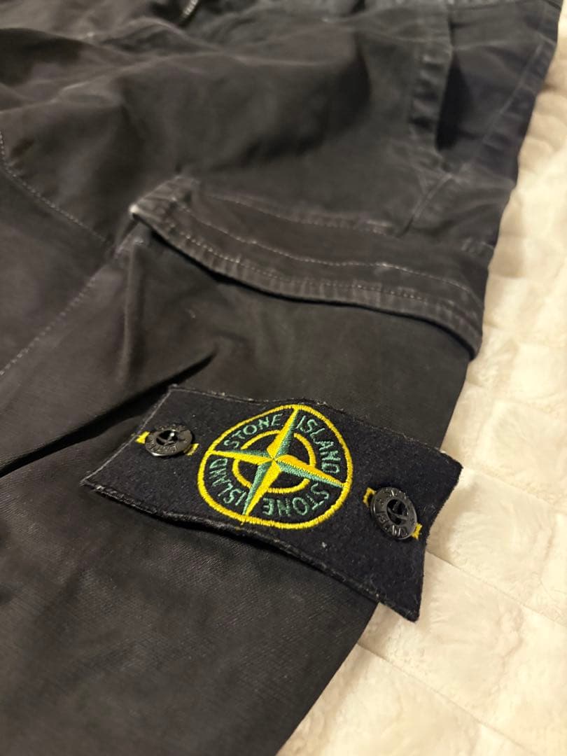 【Stone 】 ブラックワークパンツ