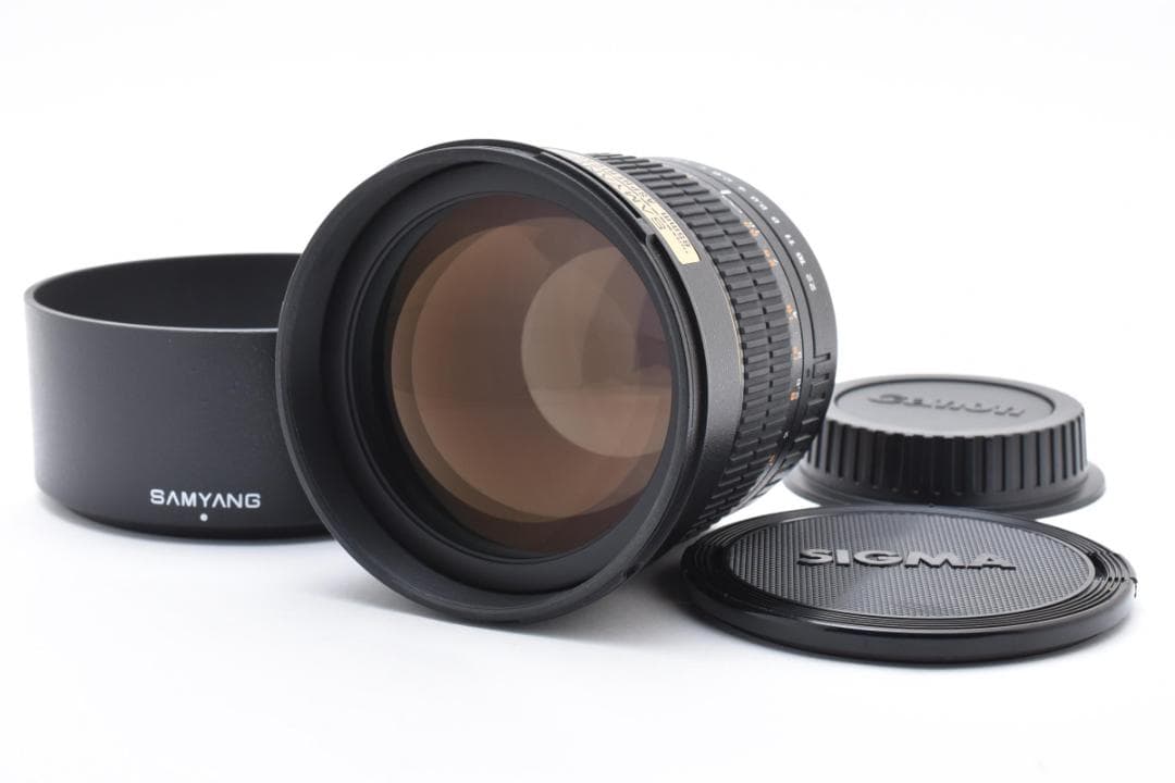 レンズ(ズーム) SAMYANG 85mm f1.4 ASPHERICAL IF CANON