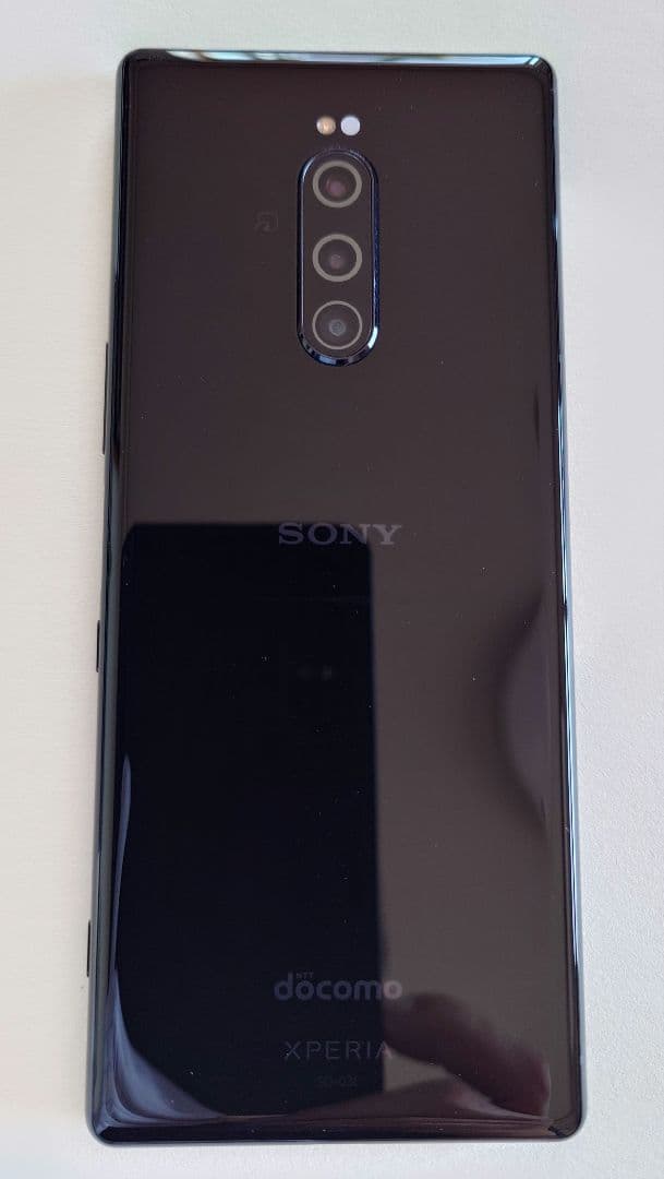 Sony Xperia 1 docomo SO-03L ブラック　黒　美品