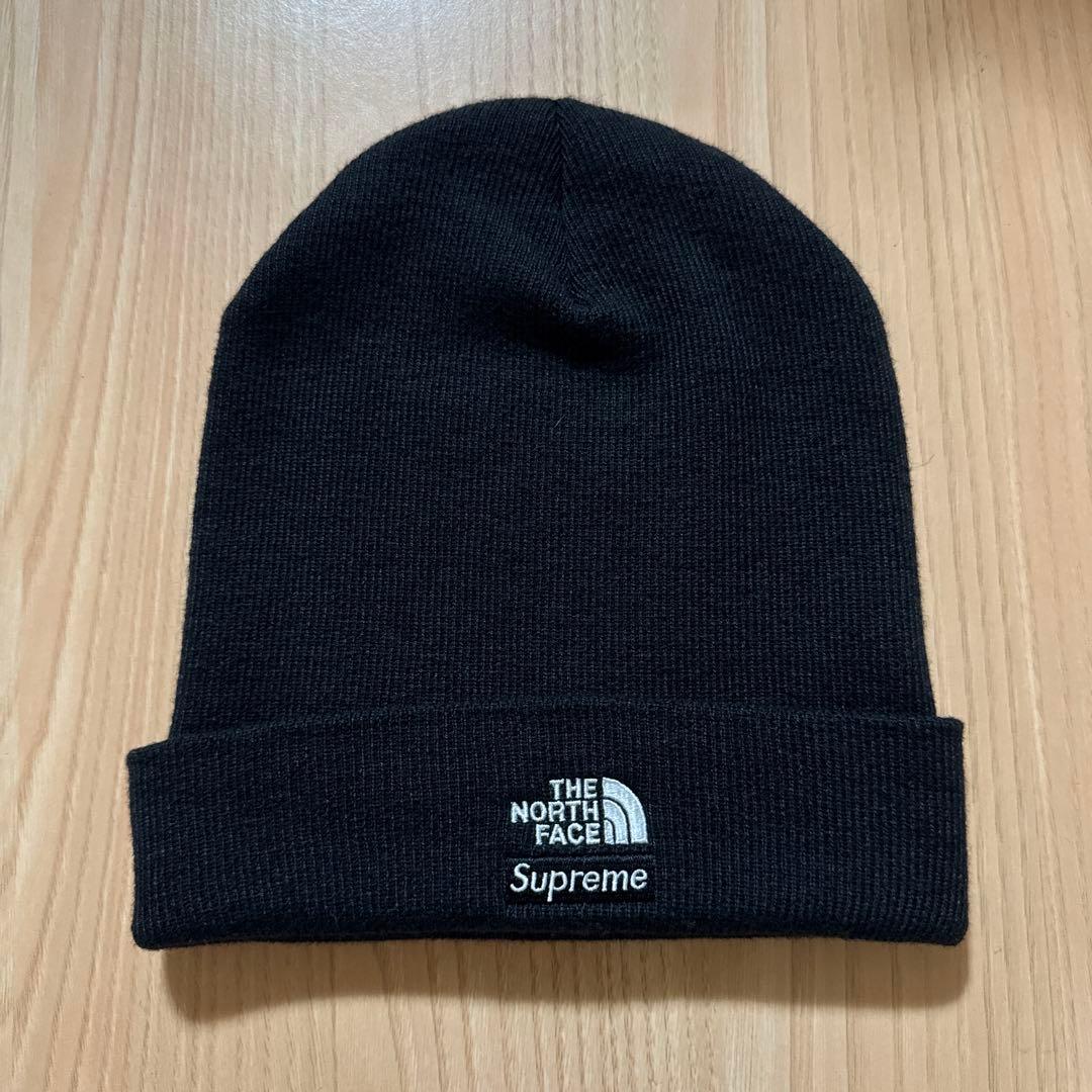 Supreme THE NORTH FACE ビーニー ブラック ニット帽