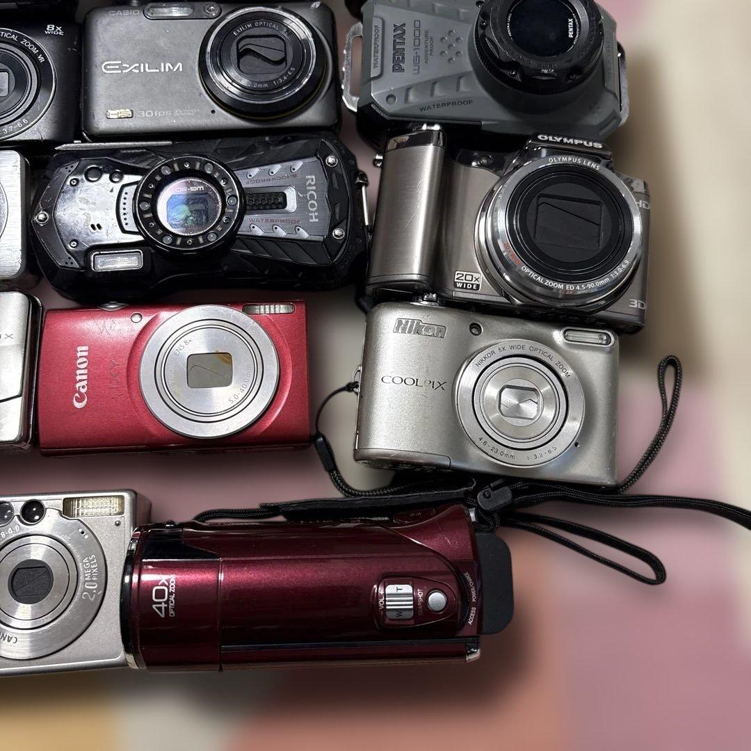 S*H様 コンパクトデジタルカメラまとめて売ります。