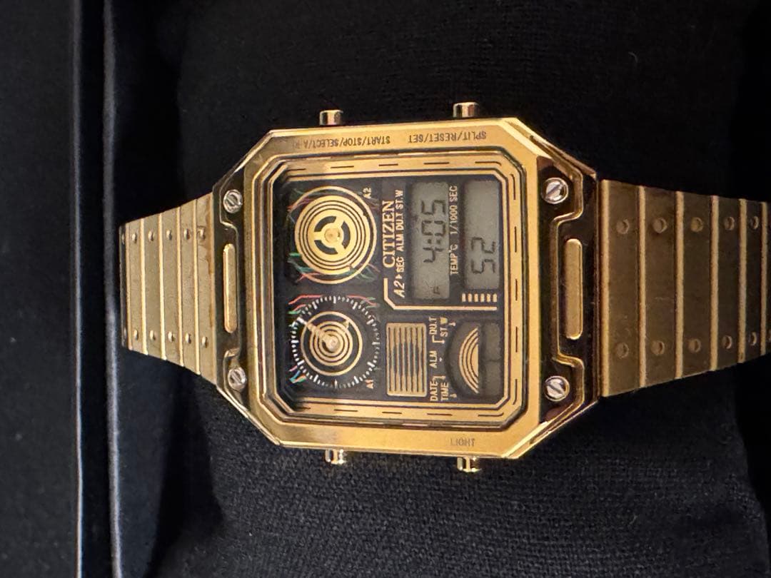 CITIZEN C-3PO スターウォーズ ゴールドデジタル腕時計