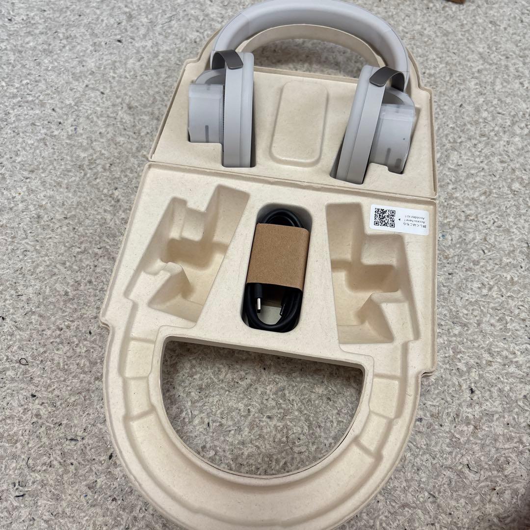 NWM ONE ワイヤレスヘッドホン 耳スピーカー ダークグレイ MBH01