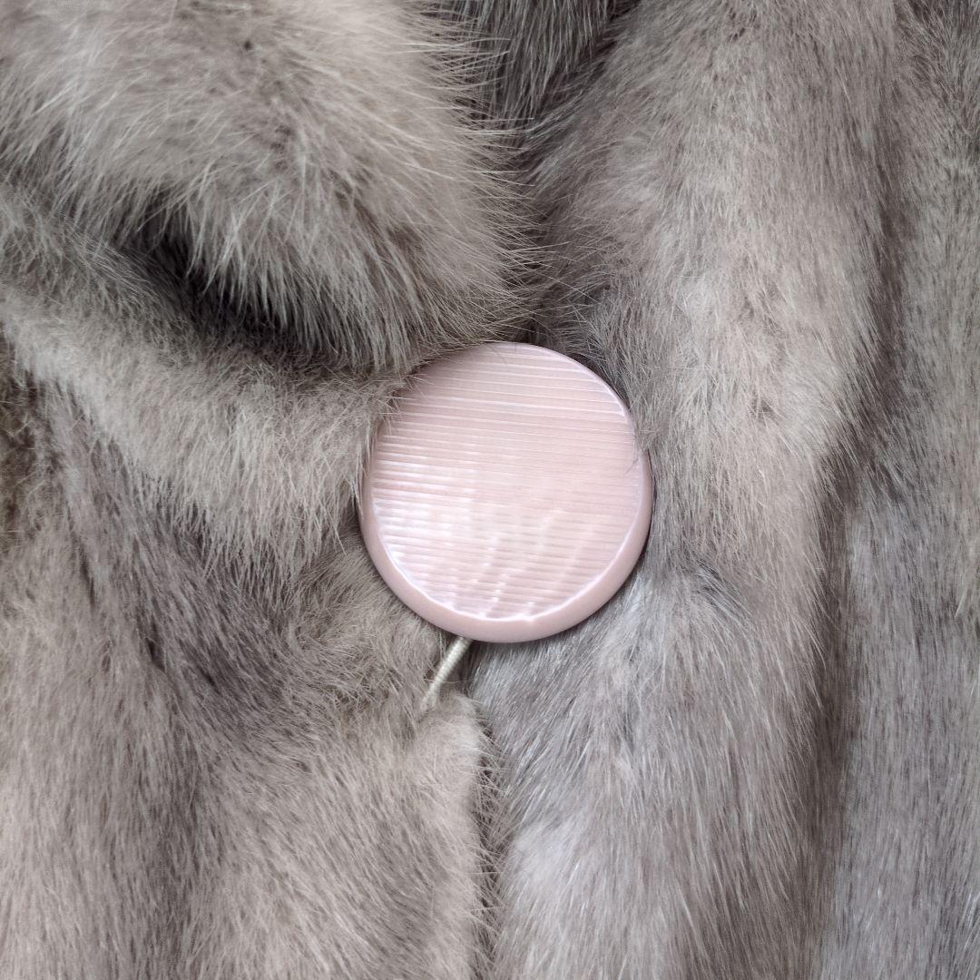 nakamura fur サファイアミンクファーコート リアルファー L〜LL