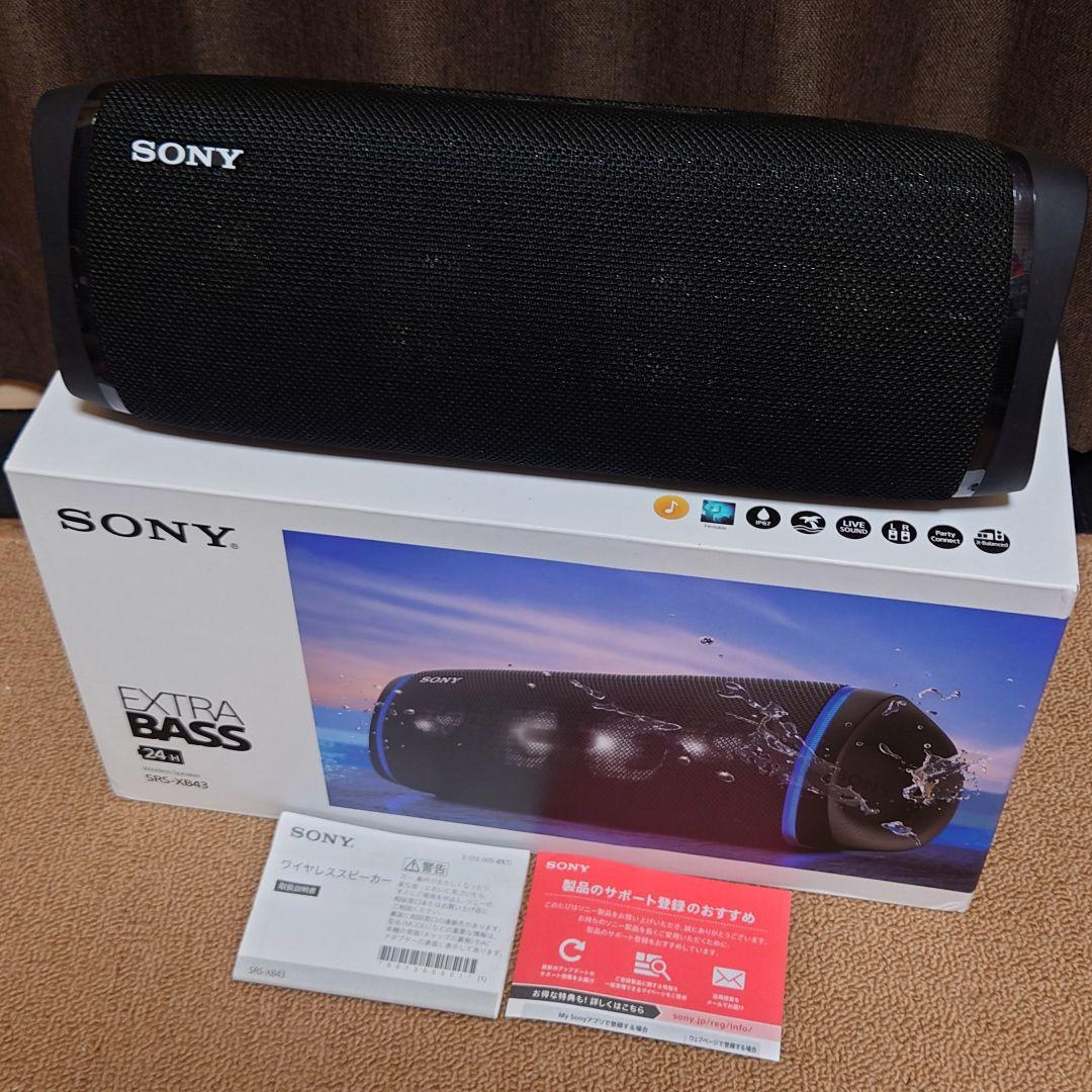 【たいすけ】SONY SRS-XB43 Bluetooth スピーカー