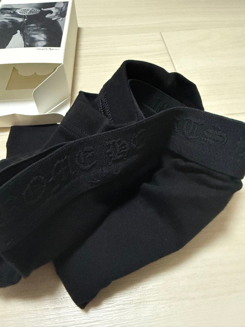 新品未使用CHROME HEARTS ブラック ボクサーパンツ L