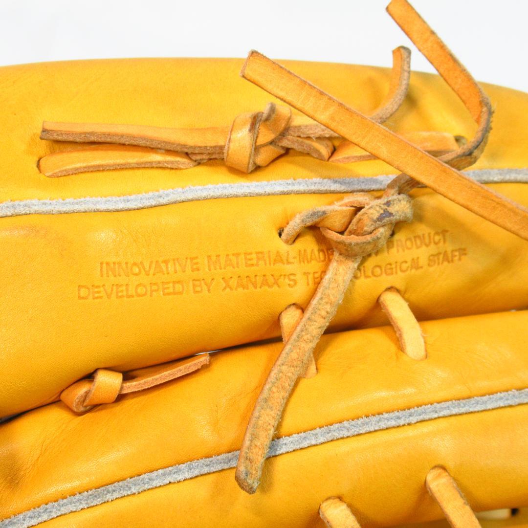 ザナックス トラストプロ 硬式用グラブ 外野手用 グローブ イエロー