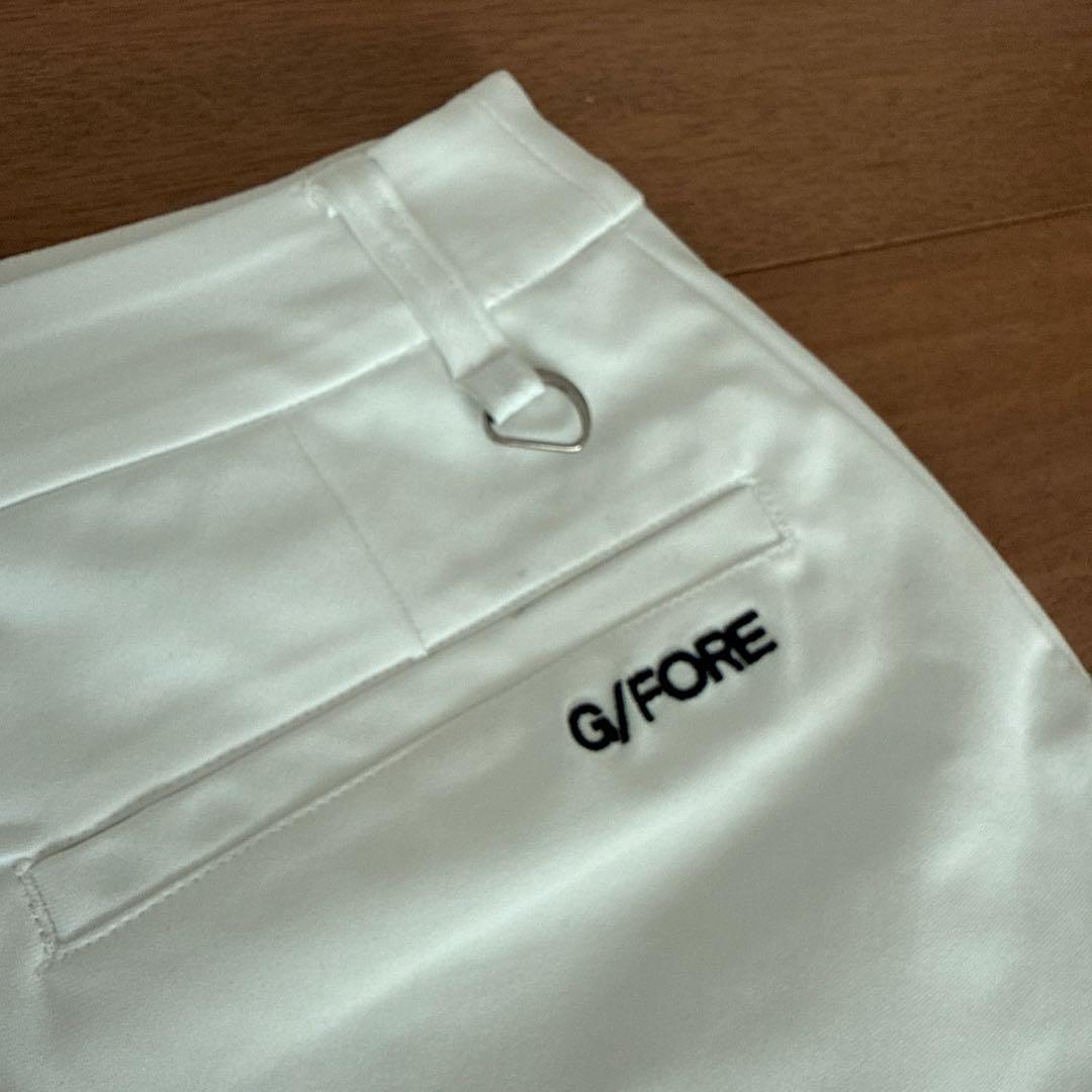 yuu　G/FORE フリル付きゴルフスカート 黒