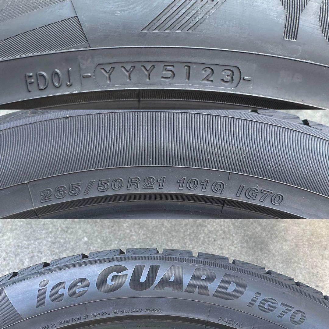 235/50R21 アイスガード7 4本