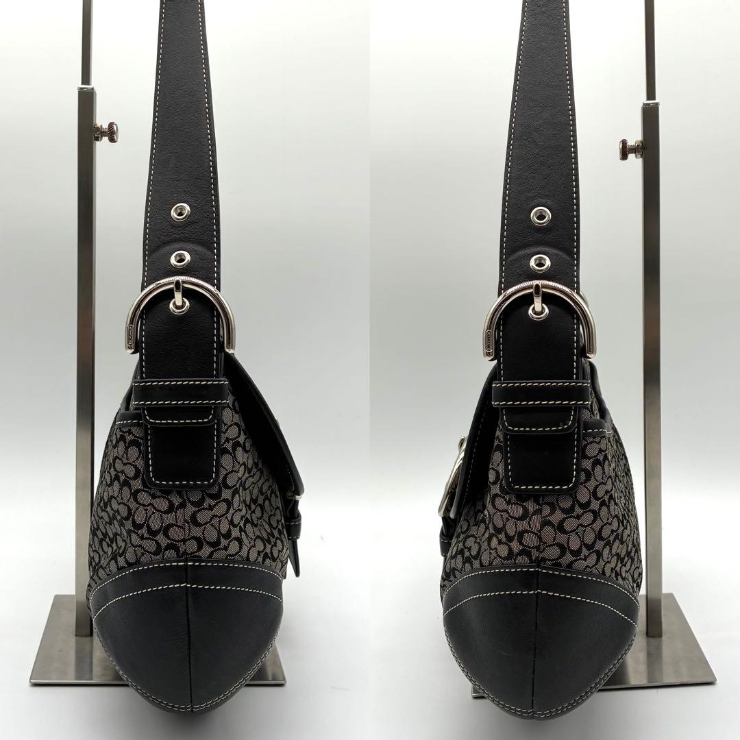 バッグ COACH soho leather y2k one shoulder bag