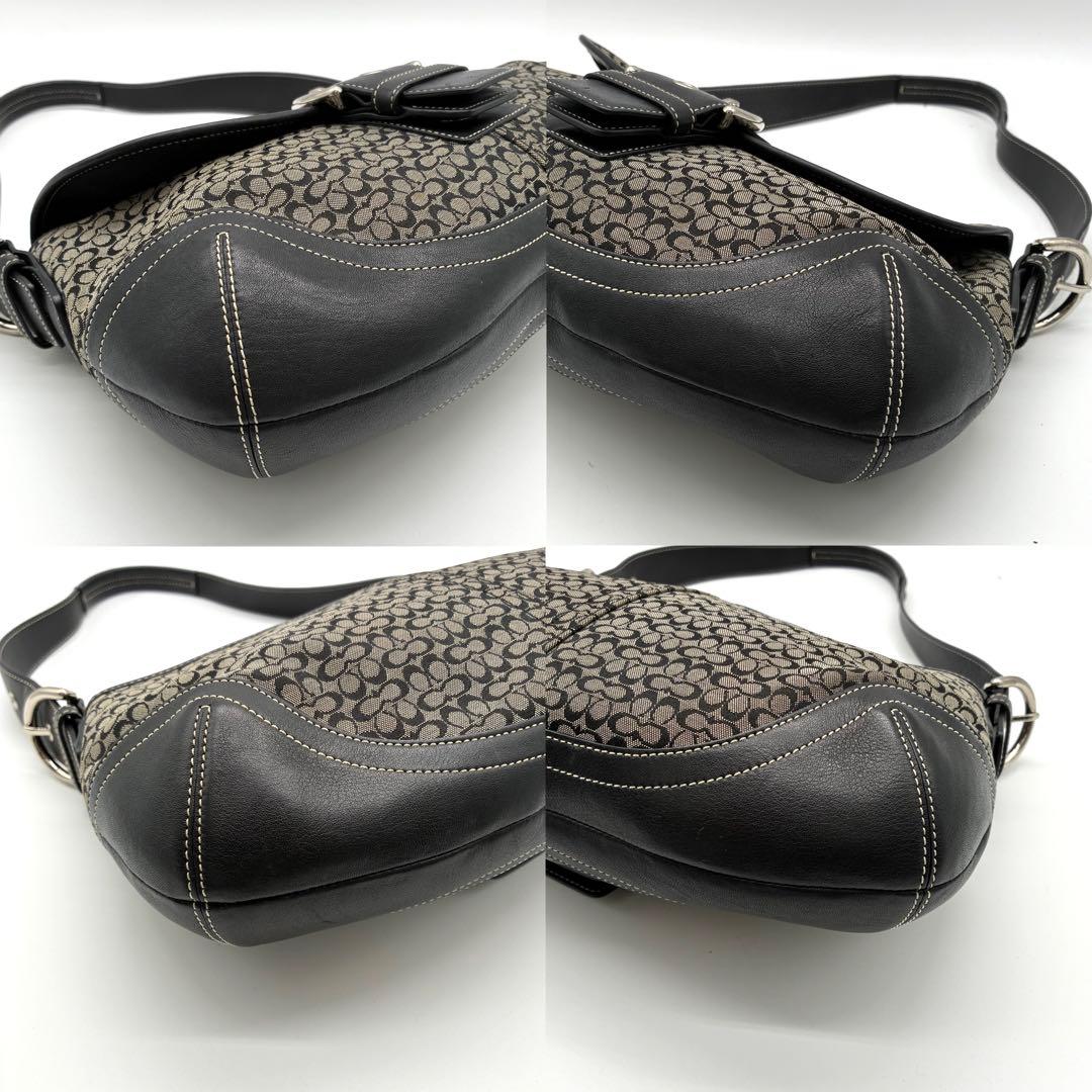 バッグ COACH soho leather y2k one shoulder bag