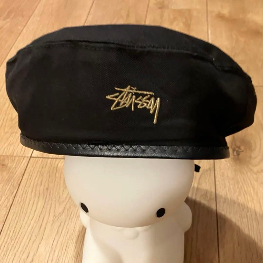 希少　80s stussy usa製　ベレー帽