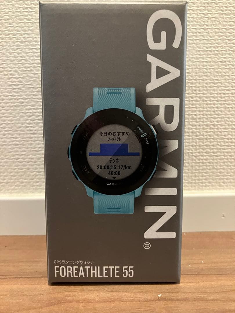 Garmin ForeAthlete 55 GPSランニングウォッチ ブルー