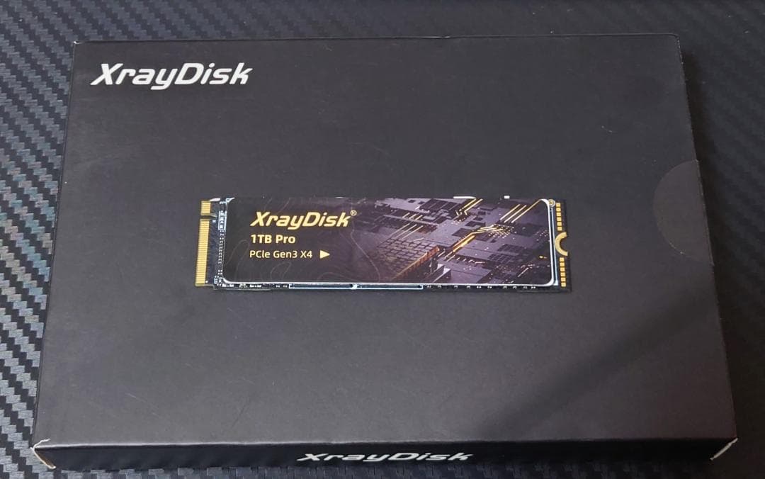 内蔵型SSD XrayDisk 1TB Pro PCIe Gen3 X4 NVMe SSD