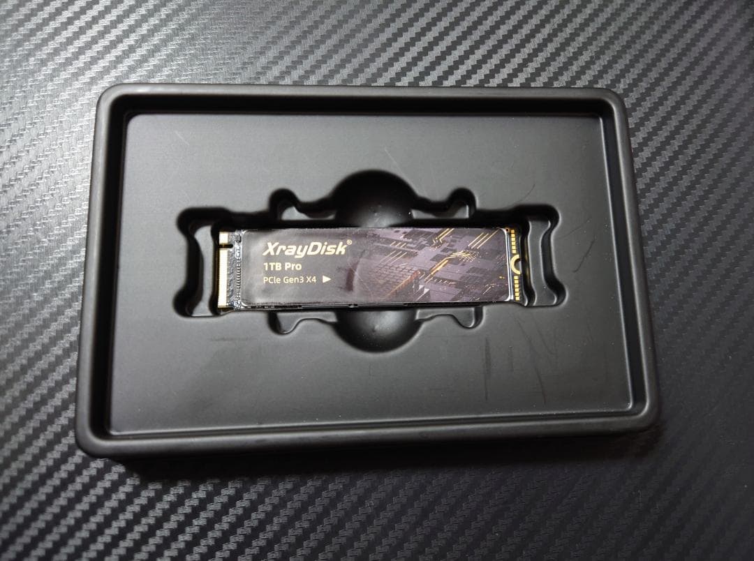 内蔵型SSD XrayDisk 1TB Pro PCIe Gen3 X4 NVMe SSD