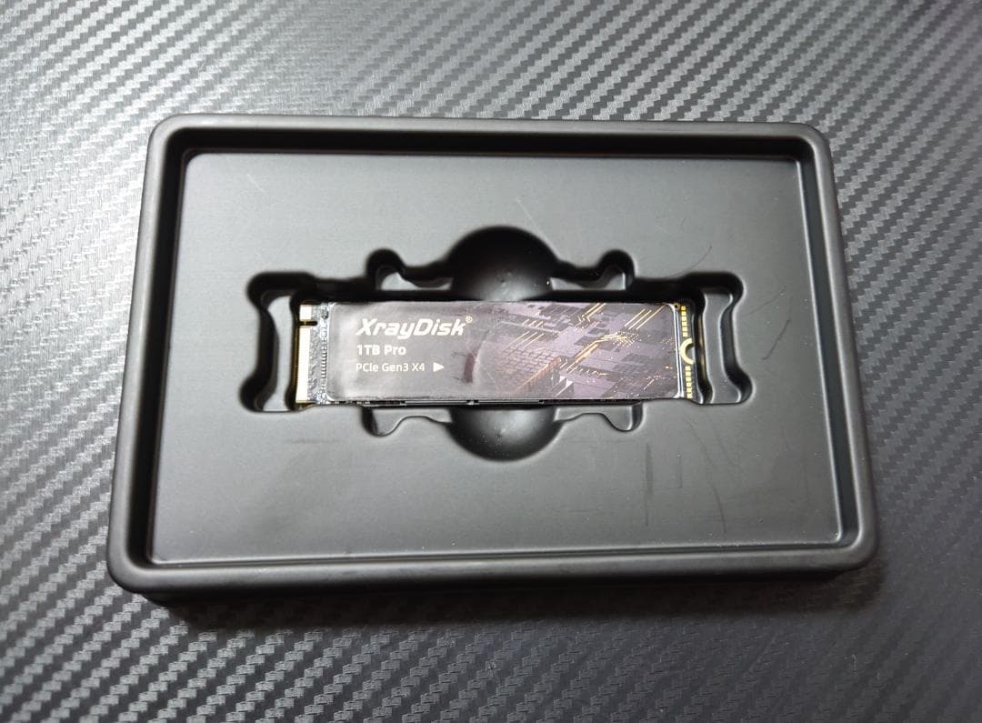 内蔵型SSD XrayDisk 1TB Pro PCIe Gen3 X4 NVMe SSD