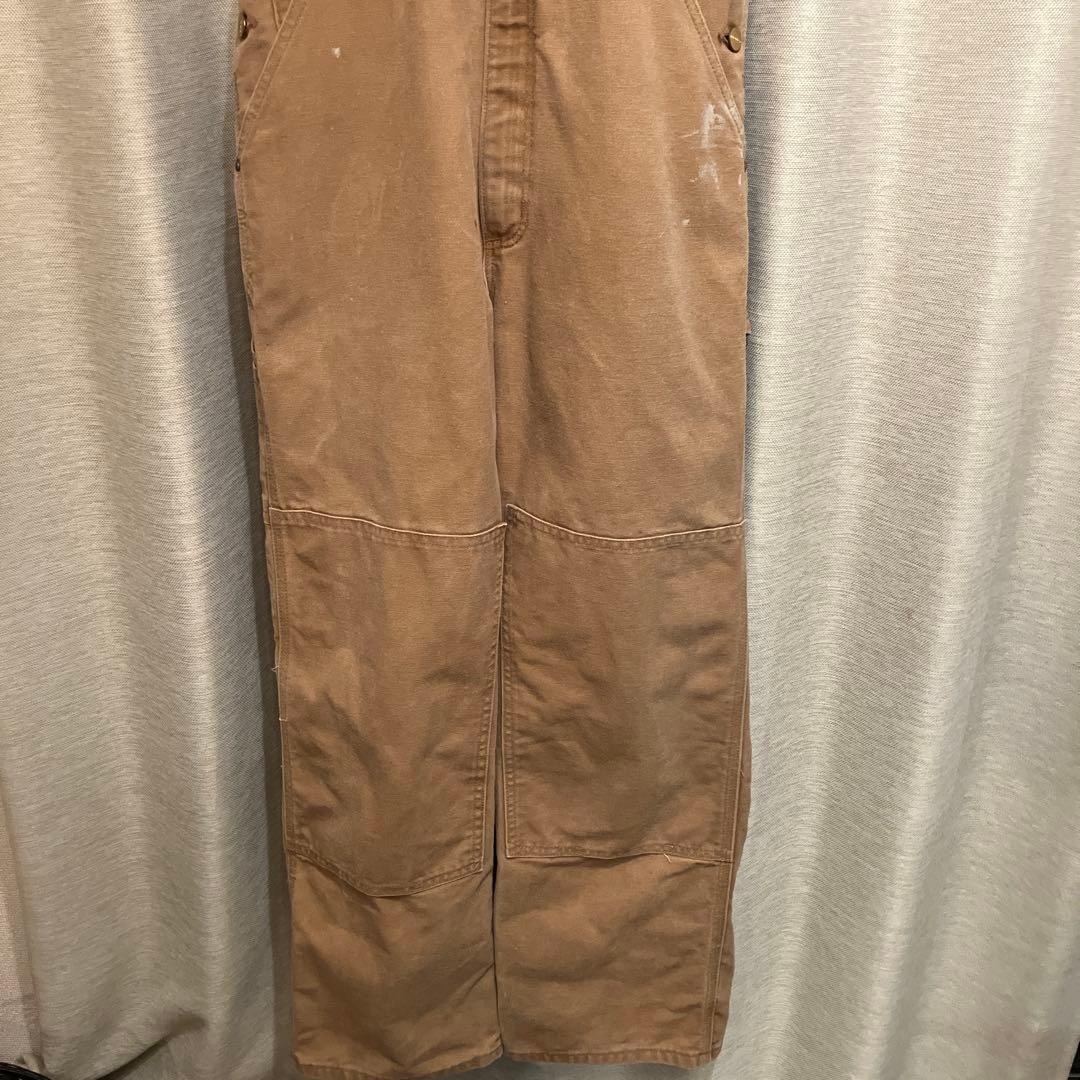 Carhartt オーバーオール　ダブルニー　USA製
