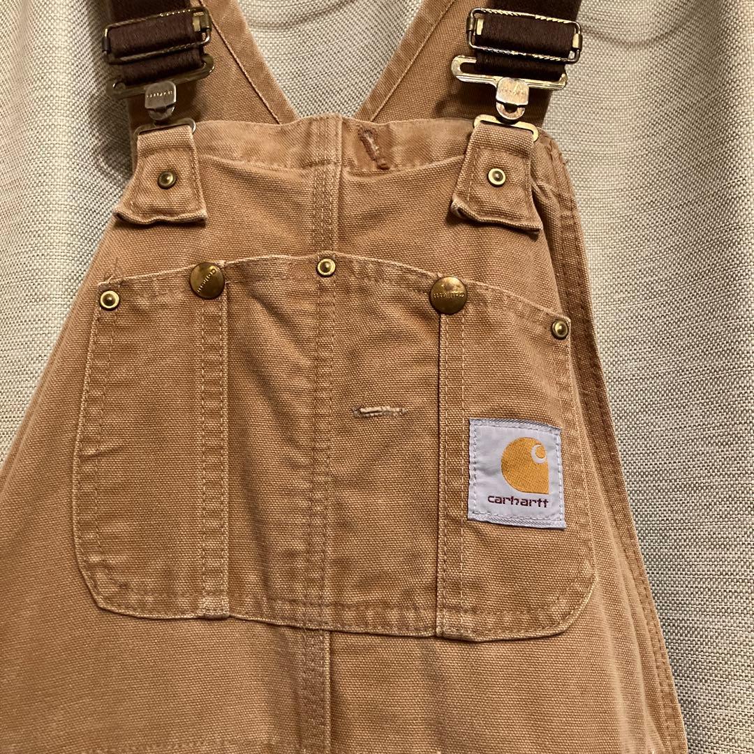 Carhartt オーバーオール　ダブルニー　USA製