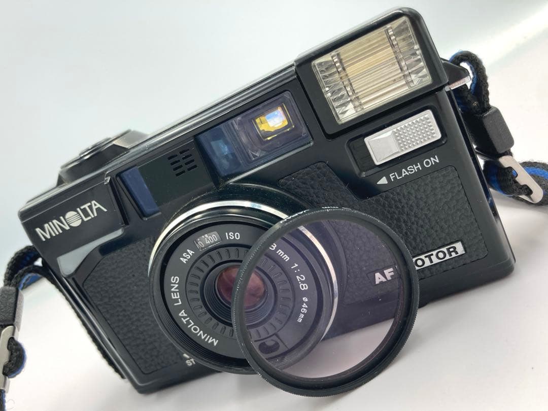 【返品保証/完動品】MINOLTA Hi-matic AF2-M フィルムカメラ